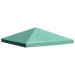 Toile de toit de chapiteau - vidaxl - 3 x 3 m - vert - 310 g / m - impermable