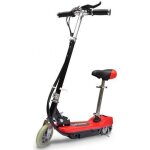 Vidaxl - trottinette enfant lectrique rouge et noire 120w avec selle