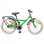 Vidaxl v�lo bmx 20 pouces pour enfants 6?11 ans vert ? guidon et selle r�glables cadre acier