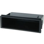 Vide poche 1din - noir - profondeur 103mm - emplacement iso - compatible autoradio din / iso