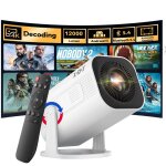 Vid�oprojecteur 4k support� mini projecteur portable hd 720p 12000 lumens wifi 6 bluetooth 5. 0 android ...