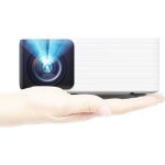 Vidoprojecteur apeman lc500 - mini projecteur 1080p - led projecteur 5500 lumens portable