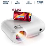 Vidoprojecteur apeman lc700 - native 1080p fhd - 5g wifi bluetooth projecteur portable avec sac de transport ...