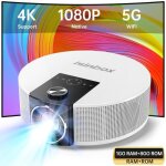 Isinbox vidoprojecteur portable q10 full hd 1920 x 1080 native wifi bluetooth 16:9 - 4k - android tv ...