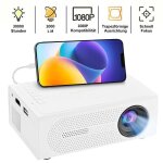Vid�oprojecteur portable full hd 1080p ? 100 ansi ? foyer r�glable ? 30 - 100 ? image douce protection ...