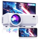 Vid�oprojecteur wifi toptro tr21 6000 lumens bluetooth mini projecteur full hd 1080p r�troprojecteur ...