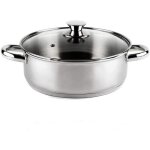 Vier induction casserole en acier inoxydable 18 / 10 - ci20