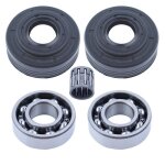 Vilebrequin manivelle palier huile sceller kit pour husqvarna 340 340e 345 345e 350 epa