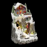 Village de no�l p�re no�l grimpeur anim� 17 led + transfo feeric lights & christmas