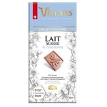 Villars - tablette pur lait 100g - lot de 4