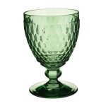 Verre deau - villeroy & boch - boston - couleur verte - verre plat - compatible lave - vaisselle