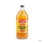 Vinaigre de cidre bio bragg non filtr avec la mre 946ml