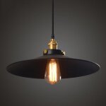 Vintage suspensions luminaires noir rtro plafonniers lustre e27 dcoration pour cuisine salon chambre ...