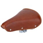 Vintage v�lo selle classique confort marron en cuir v�lo v�lo v�lo selle si�ge caf� rivet printemps v�lo ...