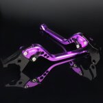 Violet 177mm - levier dembrayage de frein court - long réglable accessoires de poignée pour moto royal ... Violet 177mm - levier dembrayage de frein court - long réglable accessoires de poignée pour moto royal ...
