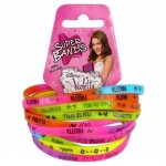 Violetta lot 10 bracelets silicones - ide cadeau noel