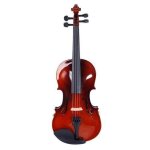 Violon 4 / 4 acoustique violon antique en bois avec Épaulière colophane et cordes accordeur pour débutant ... Violon 4 / 4 acoustique violon antique en bois avec Épaulière colophane et cordes accordeur pour débutant ...