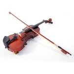 Violon acoustique violon 4 / 4 en plein bois avec accessoires colophane pour débutants Étudiants brun ... Violon acoustique violon 4 / 4 en plein bois avec accessoires colophane pour débutants Étudiants brun ...