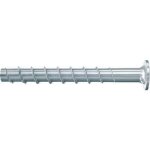 Vis béton - fischer - 6 x 40 - 5 - acier électrozingué - tête bombée - lot de 100 Vis béton - fischer - 6 x 40 - 5 - acier électrozingué - tête bombée - lot de 100