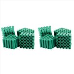 Vis de cheville plastique antid�rapante verte 6 mm 200 pi�ces