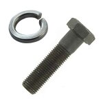 Vis de lame tondeuse 32mm 9. 5mm 3 / 8 24unf avec rondelle frein pour honda castelgarden ayp noma stiga ...