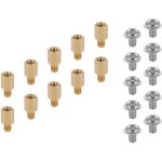 Vis pour pc (pour fixation ssd m. 2 / nvme sur carte m�re)10 vis10 entretoises