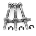 Vis de r�glage du tendeur de cha�ne remplacement pour mcculloch 335 338 435 436 438 440 441 442 444 tron�onneu ...