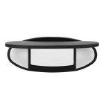 Visire pare - soleil - dilwe - mini r55 r56 r60 - miroir de courtoisie - plastique solide - protection ...