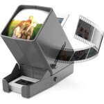 Visionneuse de diapositives - digitnow - 35 mm - clairage led - grossissement 3x - portable