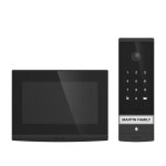 Visiophone 7 filaire avec clavier intgr connect haute rsolution 3k extel open 3k - extel - 720330 ...