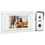 Visiophone filaire - bazarland30 - 7 pouces - vision nocturne - �tanch�it� ip 65 - 2 fils