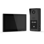 Visiophone filaire connect� avec acc�s par empreinte digitale - extel - digital connect - vision nocturne ...