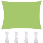 Vissdlors voile dombrage b�che rectangulaire dext�rieur tissu oxford r�sistant aux uv et � leau avec ...