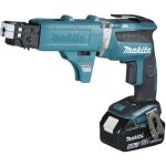 Visseuse automatique makita dfs452tjx2 - 18v li - ion 5ah - 5x25  55mm - 55nm