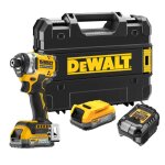 Visseuse  chocs 3 vitesses 18v 282nm xr - dewalt - avec 2 batteries 18v 1. 7ah - chargeur - tstak - ...