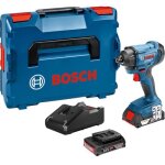 Visseuse  chocs bosch professional gdr 18v - 160 + 2 batteries 20ah + l - boxx - 06019g5100