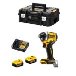 Visseuse  chocs dewalt dcf860p2 (2 x 50 ah + dcb1104 + tstak ii)