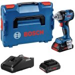 Visseuse  chocs sans fil bosch professional gds 18v - 330 hc 06019l5002 18 v li - ion + 2 batteries ...