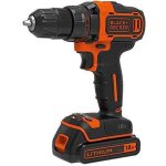 Black - decker bdcdd186k - qw coffret de perceuse - visseuse 18 v sans fil avec chargeur / batterie 15 ...