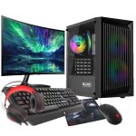 Vist kit gaming ryzen 7 5700g - ram 16go - rx vega - ssd 500go m. 2 - wifi - lcd 24 - windows 11 pro