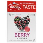 Vitalp bonbons sans sucre avec stévia - fruits rouges 25 g Vitalp bonbons sans sucre avec stévia - fruits rouges 25 g