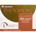 Cosm�tique orale autobronzant - arkopharma - phytobronz - h�le naturel - hypoallerg�nique - adulte