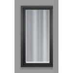 Petit rideau de fen�tre fines rayures blanches blanc 90x210 cm