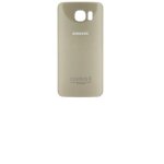 Vitre arriere cache batterie coque facade originale samsung galaxy s7 edge or + adhesif