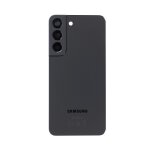 Vitre arri�re premium + lentilles cam�ra pour samsung galaxy s22 - noir
