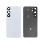 Vitre arri�re premium + lentilles cam�ra pour samsung galaxy s25 (couleur: bleu)