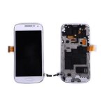 Vitre et lcd assembl� samsung galaxy s4 mini i9195 blanc