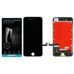 Vitre tactile + ecran lcd retina pour iphone 8 noir + verre trempe de protection offert - pegasia