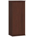 Vitrine armoire akord w40 weng� 40 cm 1 porte fa�ade weng� 3 �tag�res 40x30x99 cm