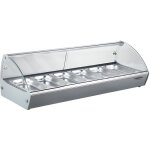 Vitrine chaude - 6 x gn 1 / 3 - combisteel Vitrine chaude - 6 x gn 1 / 3 - combisteel